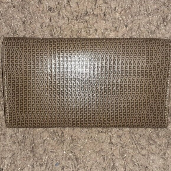 Vintage CHARLES JOURDAN Actif Logos Paris WALLET-Zips-Billfold-Excellent - Picture 2 of 7